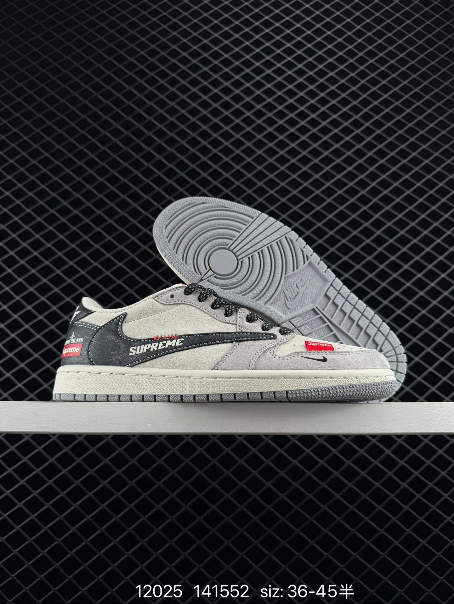 Fragment x Travis Scott x UNDEFEATED Air Jordan 1 Low